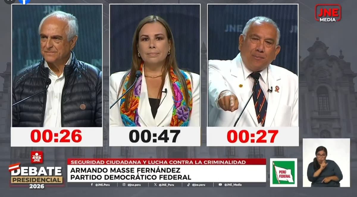 Debate presidencial 2026: 11 candidatos presentaron sus planes de gobierno en segunda fecha