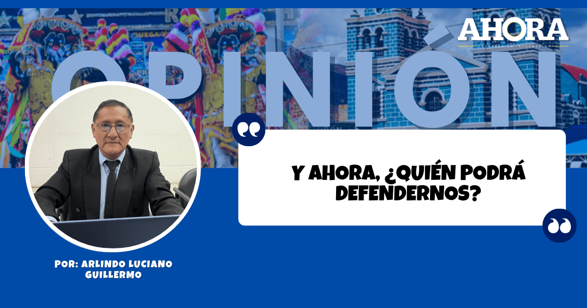 Y AHORA, ¿QUIÉN PODRÁ DEFENDERNOS?