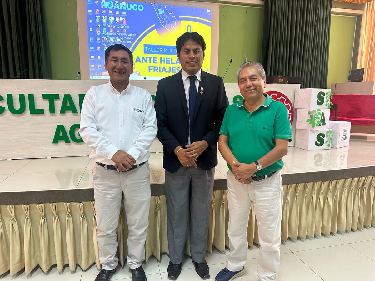 Especialista plantea vincular nutrición, agua segura y agricultura familiar en Huánuco